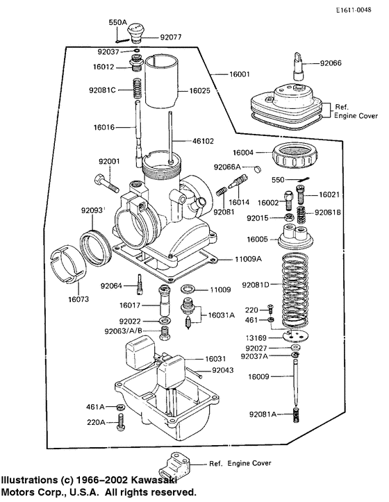 Carburetor assy
