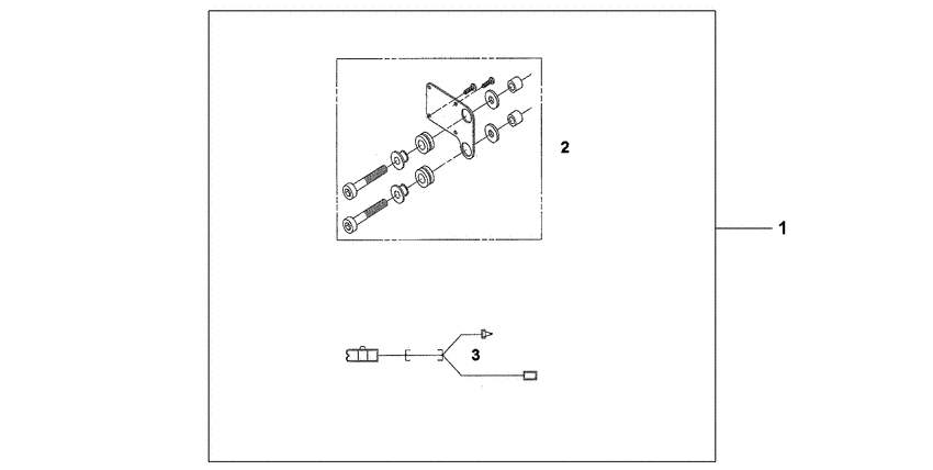 XL1000V Att. kit heated grip