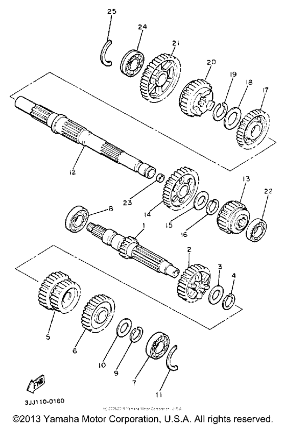 XVZ13DD Трансмиссия