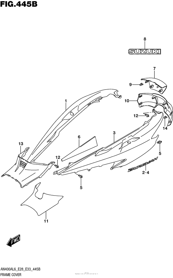 Frame Cover (An400Zal6 E28)