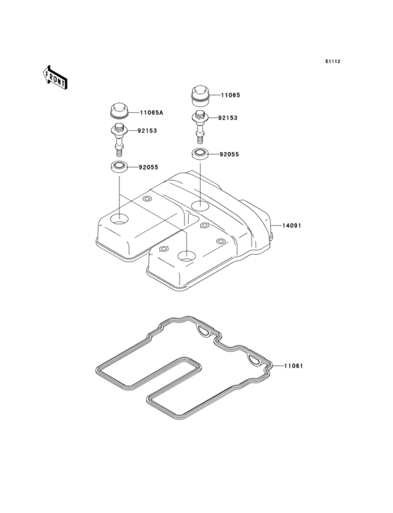  Крышка головки цилиндров