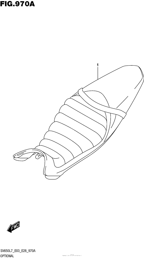 SV650 Optional (Seat)