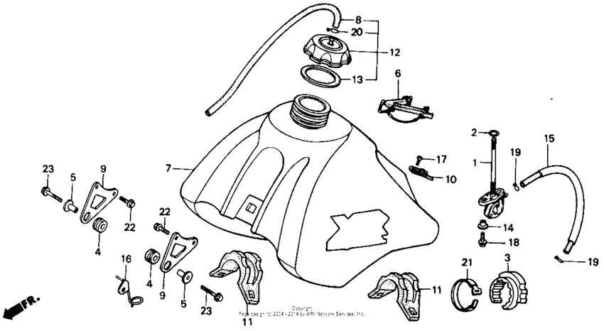 Fuel tank 86-91