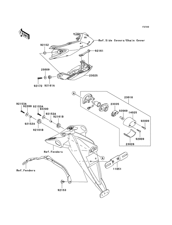 Taillight unit ass`y