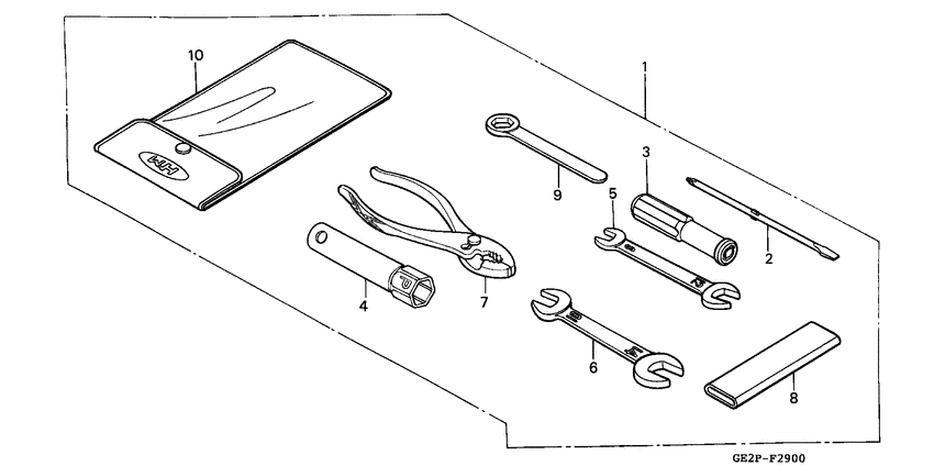 NSR50F Инструмент