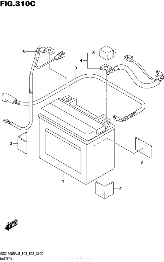 Battery (Gsx1300Ral5 E33)