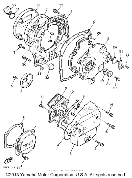 FJ1200AC Боковые крышки
