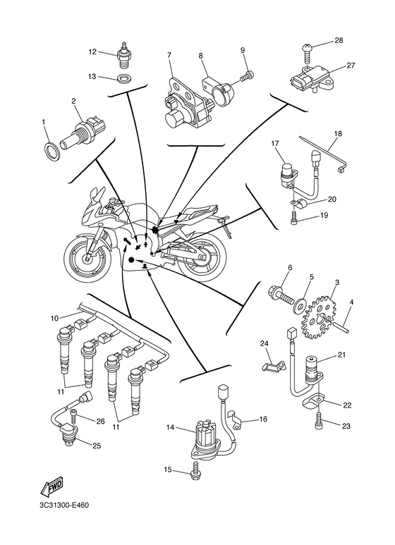 FZ1-S Электрика 1