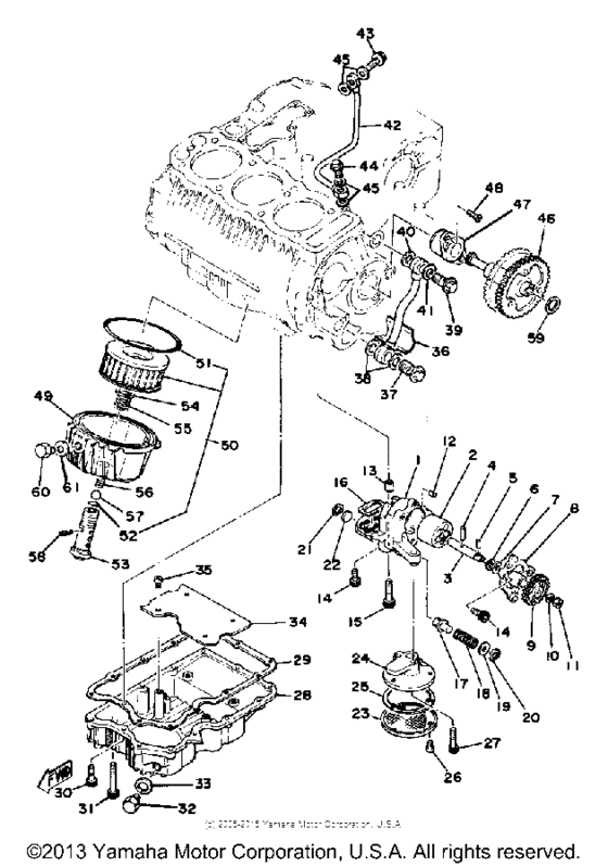 Oil pump - oil cleaner