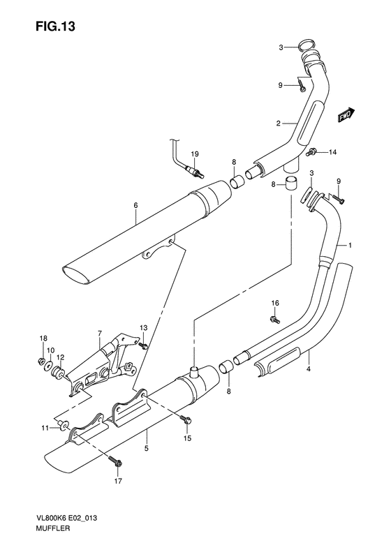 Muffler comp