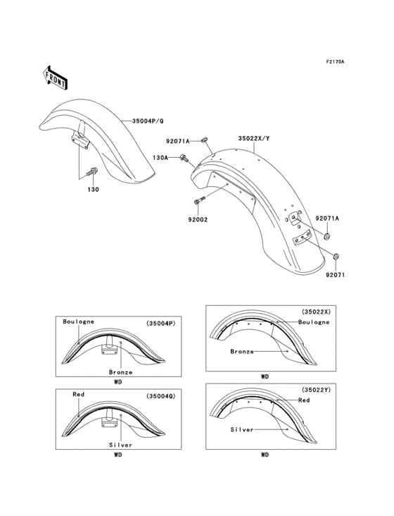 VN1500 Fenders(1 / 2)(vn1500-n3)