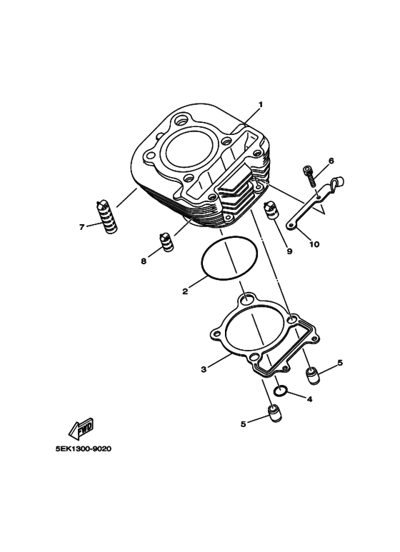 TW125 Цилиндр