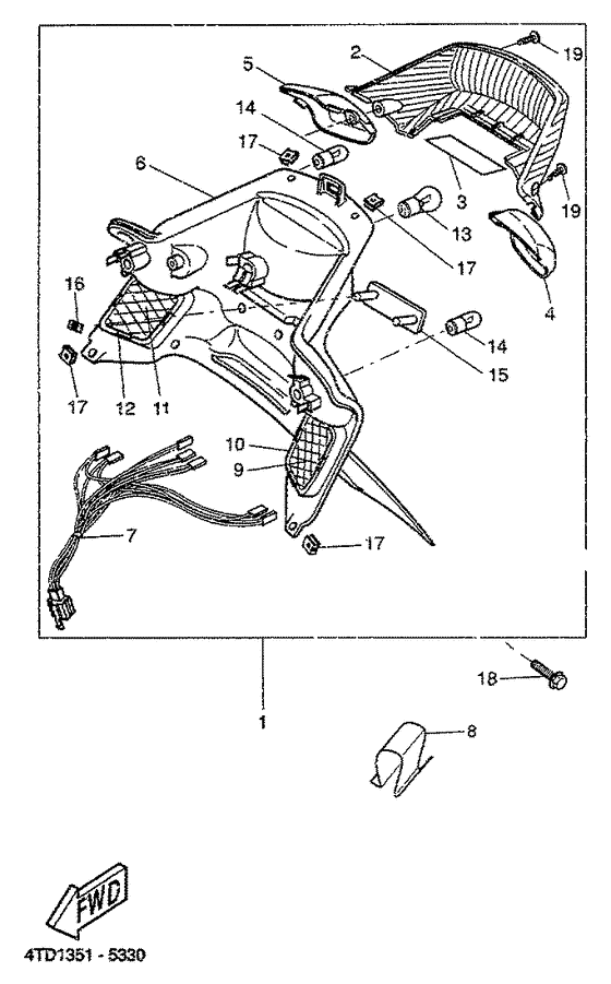 CW50RSP Фонарь
