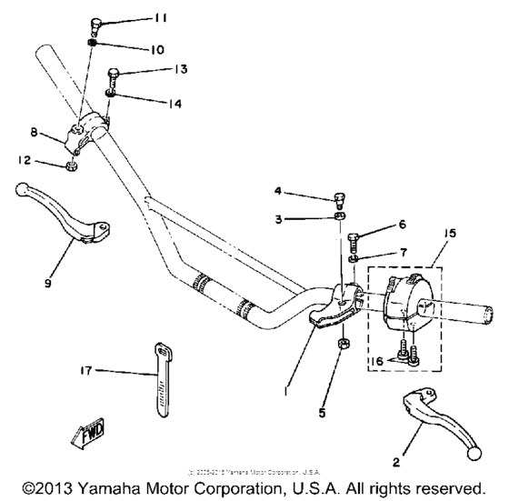 Handle switch - lever