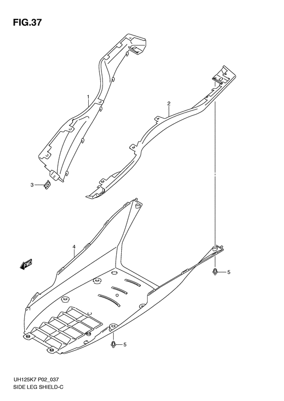 Side leg shield