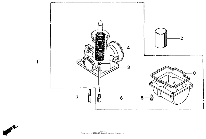 Carburetor optional kit 84
