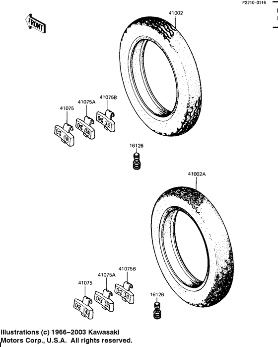 KZ1100 Покрышки