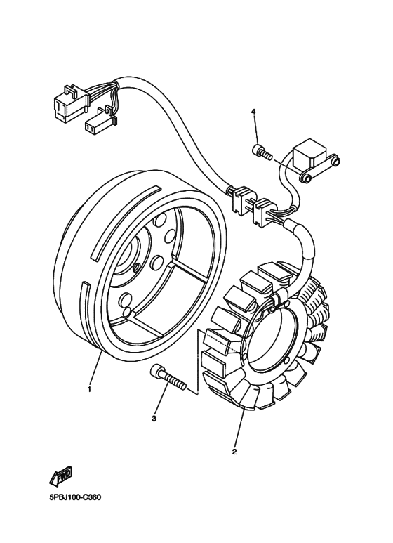 XVS1100AT XVS11ATV Generators