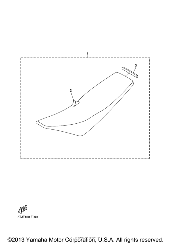 WR450FX Сиденье