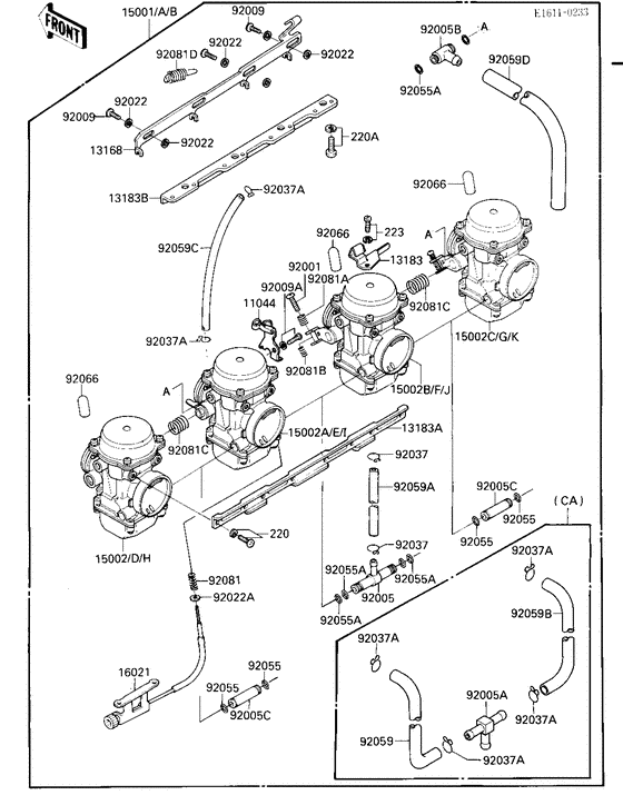 Carburetor assy