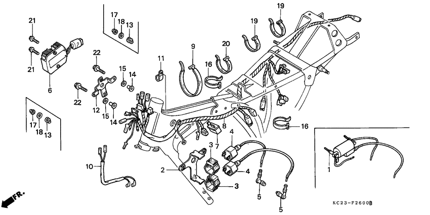 Wire harness/ ignition coil