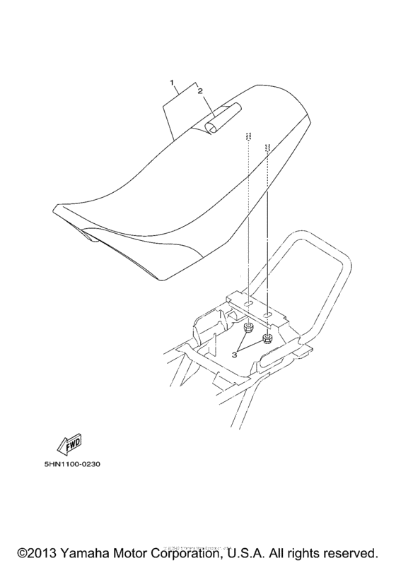 TTR90MC Сиденье
