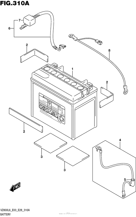 VZ800 Аккумулятор