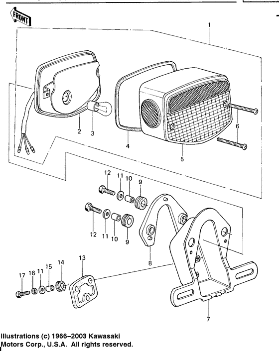 Taillight unit ass`y