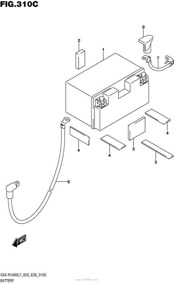 Battery (Gsx-R1000L7 E33)