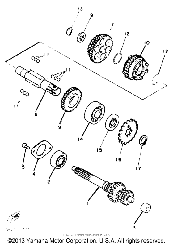PW80E Трансмиссия