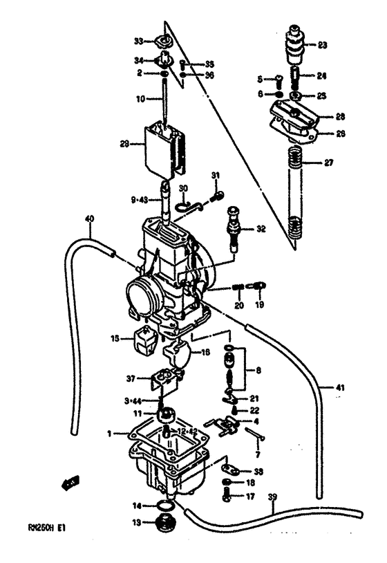 Carburetor assy