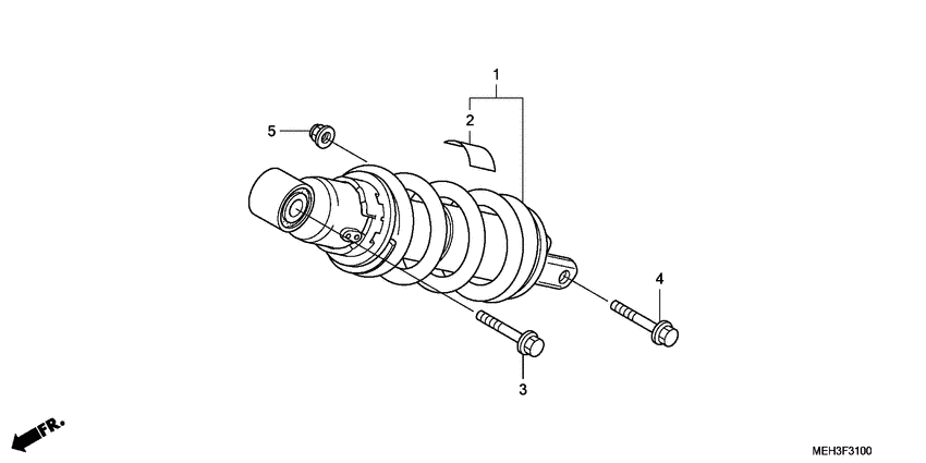 Rear cushion