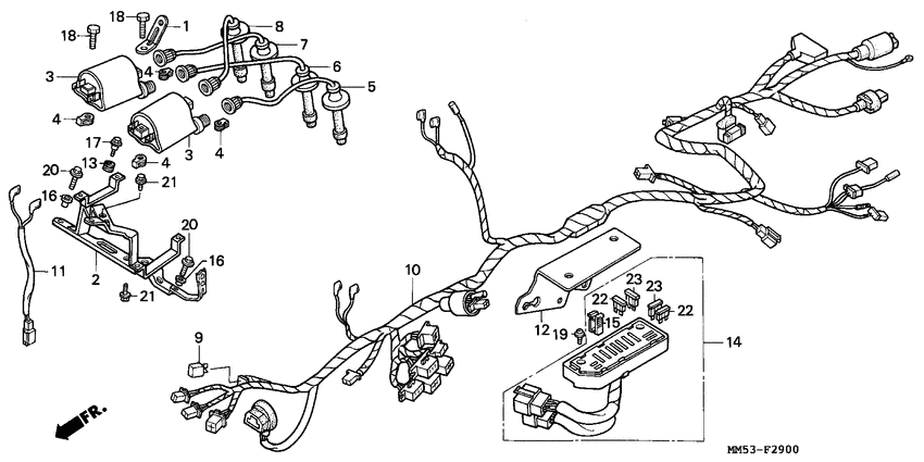 Harness wire