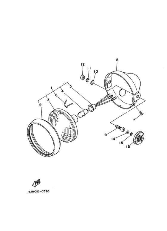 Headlight assy