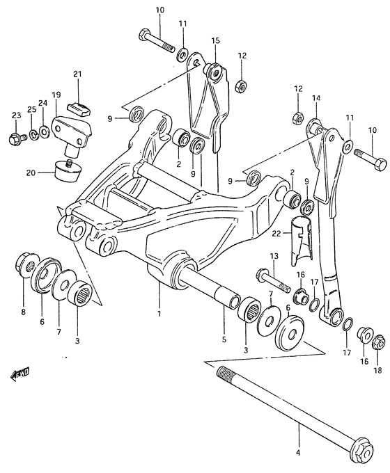 Cushion lever