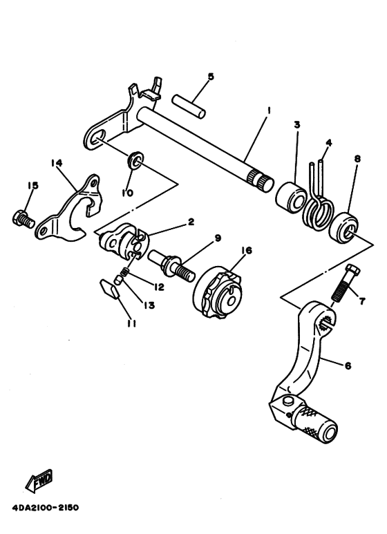 WR250Z Переключение скоростей