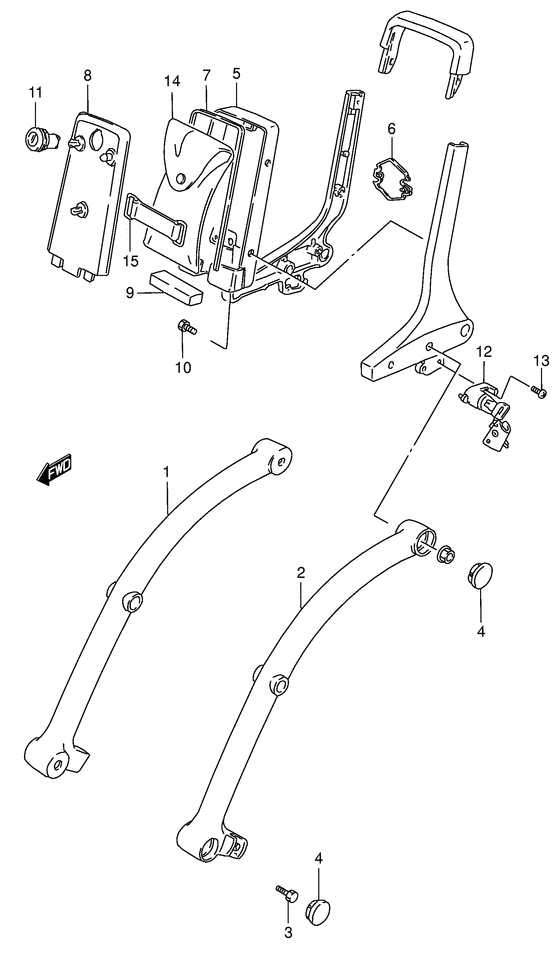 Frame handle grip