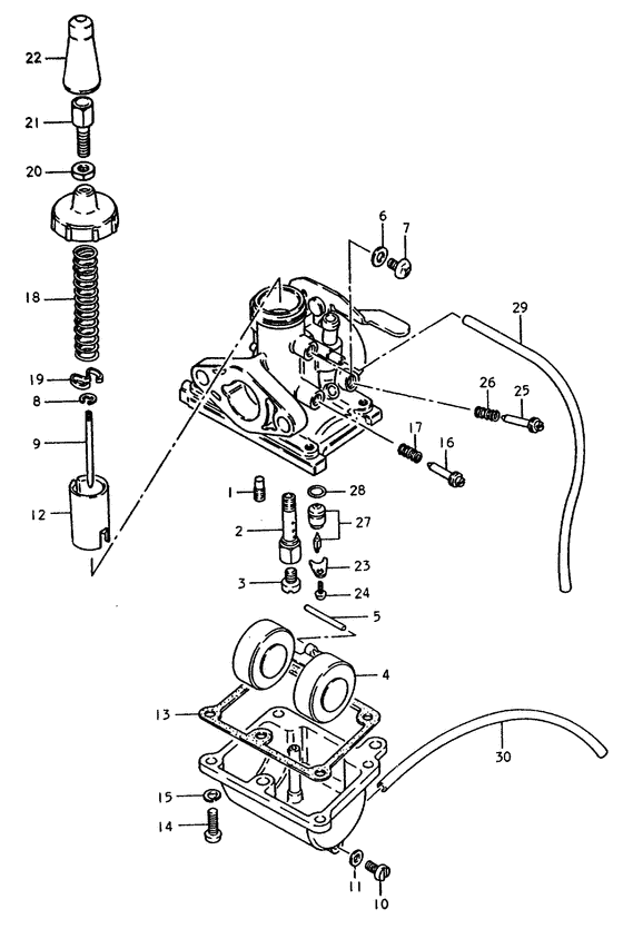 Carburetor assy