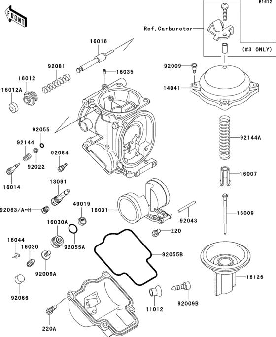 Carburetor parts(1/2)