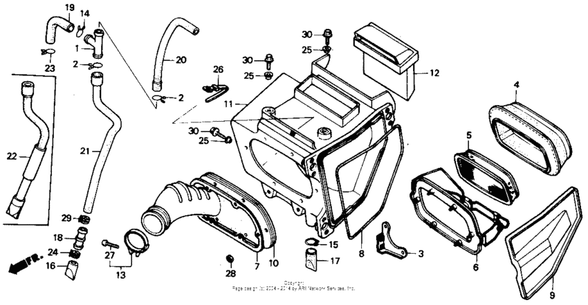 Air cleaner 86-91