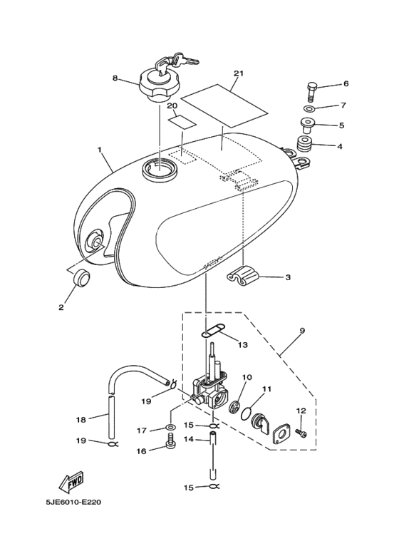 Fuel tank assy