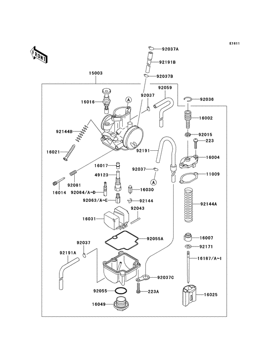 Carburetor assy