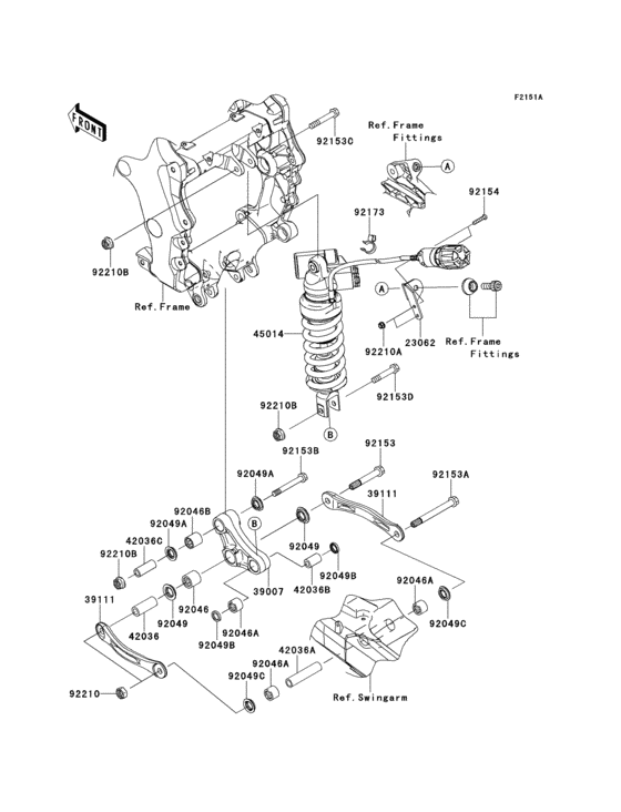 Suspension/shock absorber(fefb)