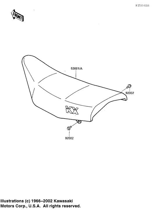 KX125 Пружина
