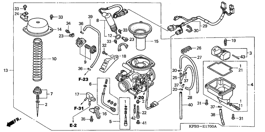 Carburetor assy