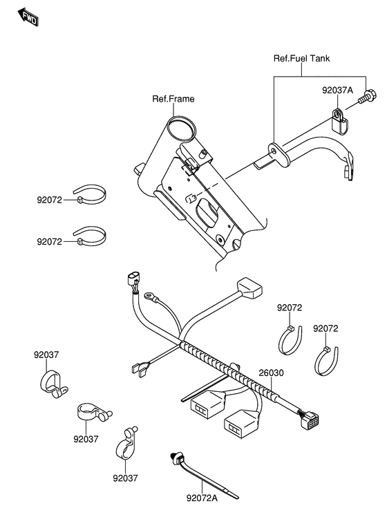 DR-Z110 Электрика