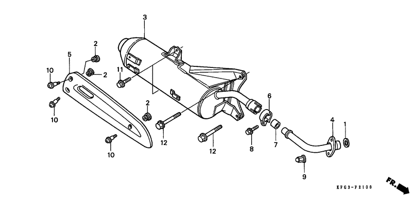 FES250 Глушитель