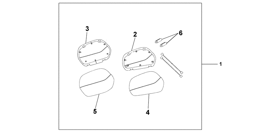 NT650 Big saddlebag lid