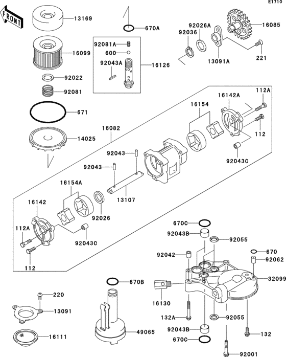 Oil pump/oil filter(1/2)