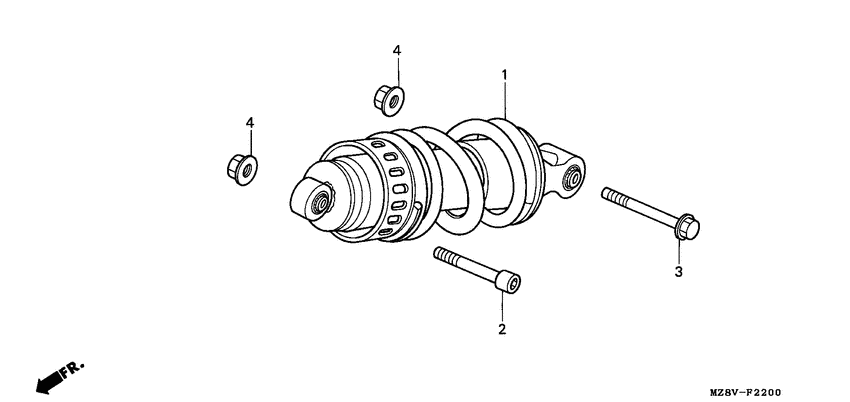 Rear cushion